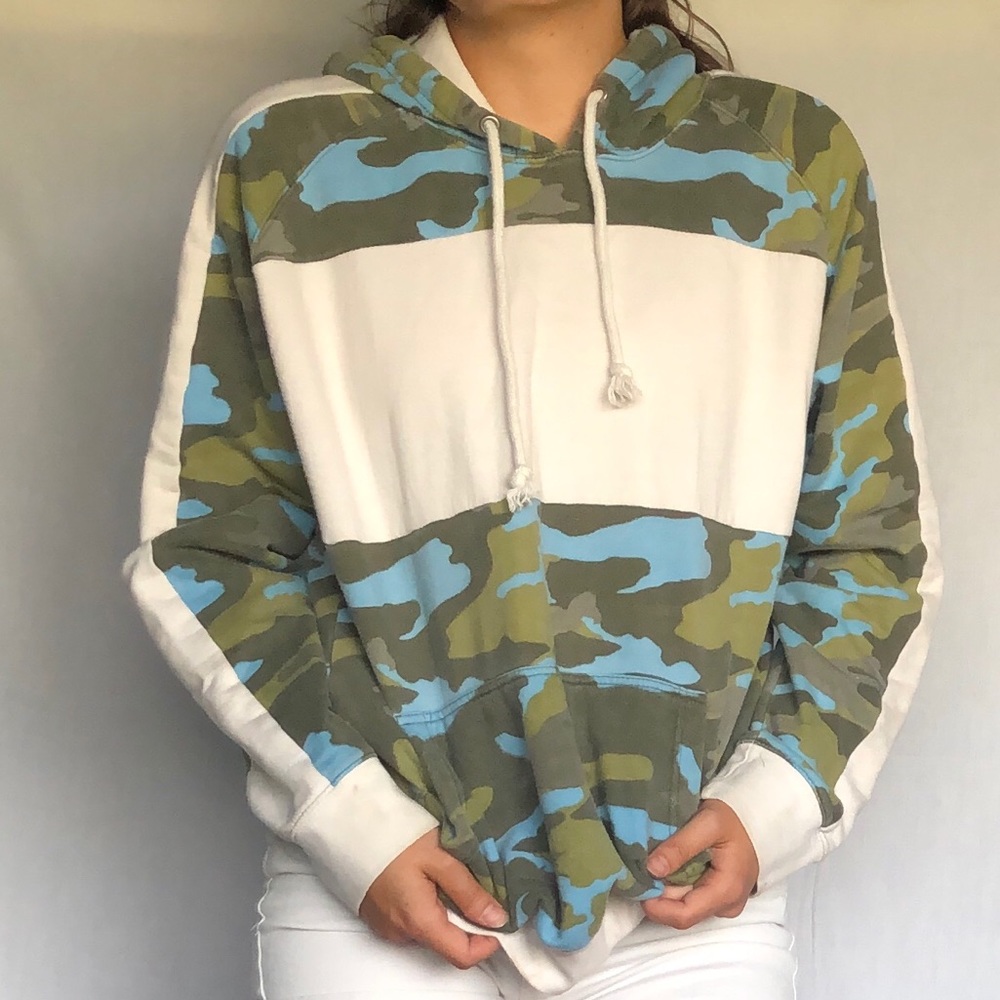 Camo hoodie soza XL